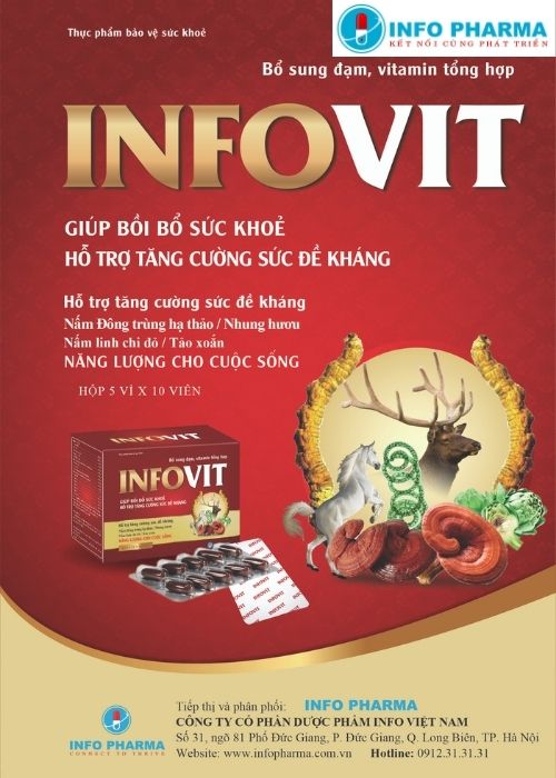 INFOVIT thực phẩm bồi bổ sức khỏe tăng sức đề kháng